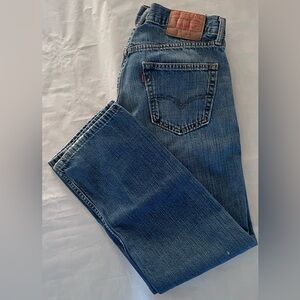 Levis Jeans 559 Relaxed Straight Leg Jeans 30 x 30 Medium Blue Wash Vintage